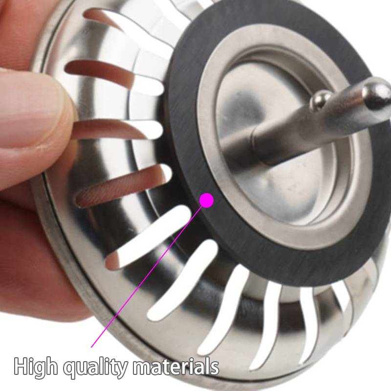 Gummidichtungen für Seidenkorb für Spüle, 5er-Pack