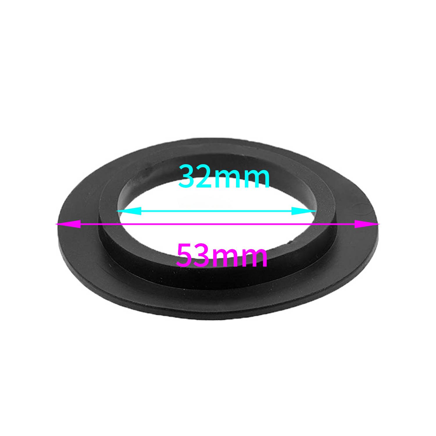 Gummidichtungen für Seidenkorb für Spüle, 5er-Pack