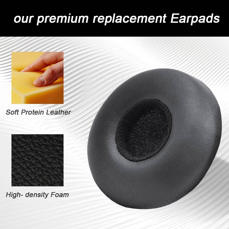 Ohrpolster für Sony WH-CH500/510, MDR-ZX330BT 310 ZX100 600 Black