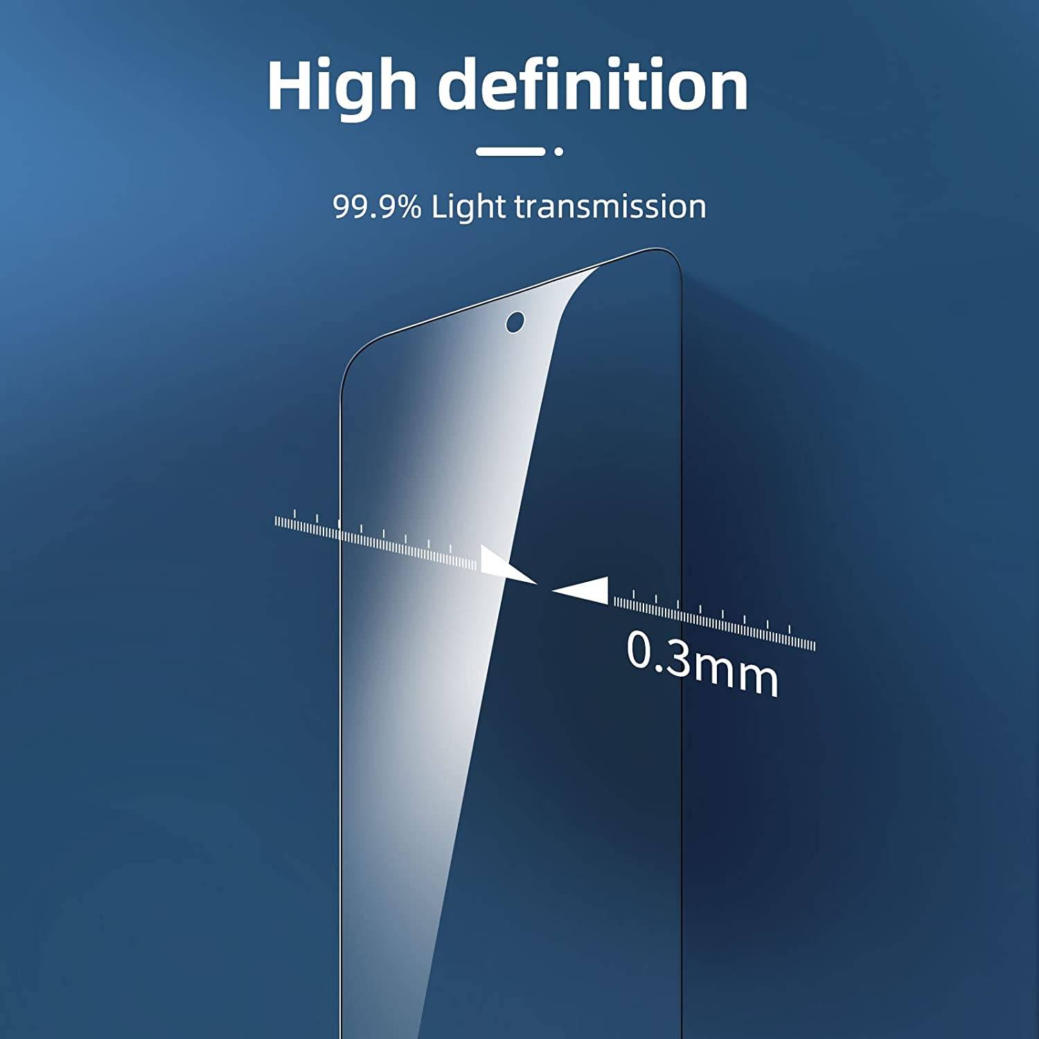 Displayschutzfolie Samsung Galaxy S21 3er-Pack