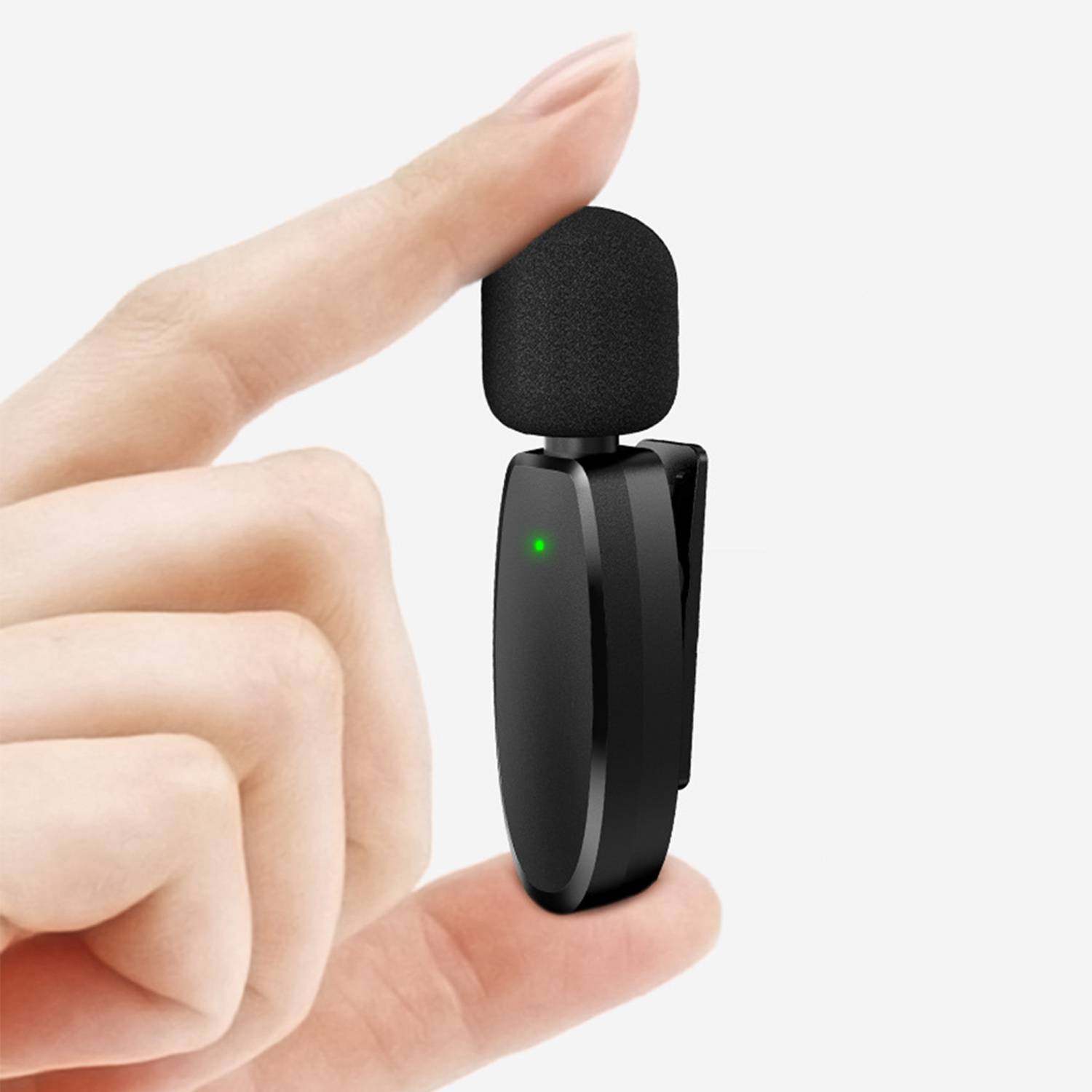 Kabelloses Lavalier-Mikrofon, Ansteckmikrofon für Aufnahmen, TikTok, Live-Stream