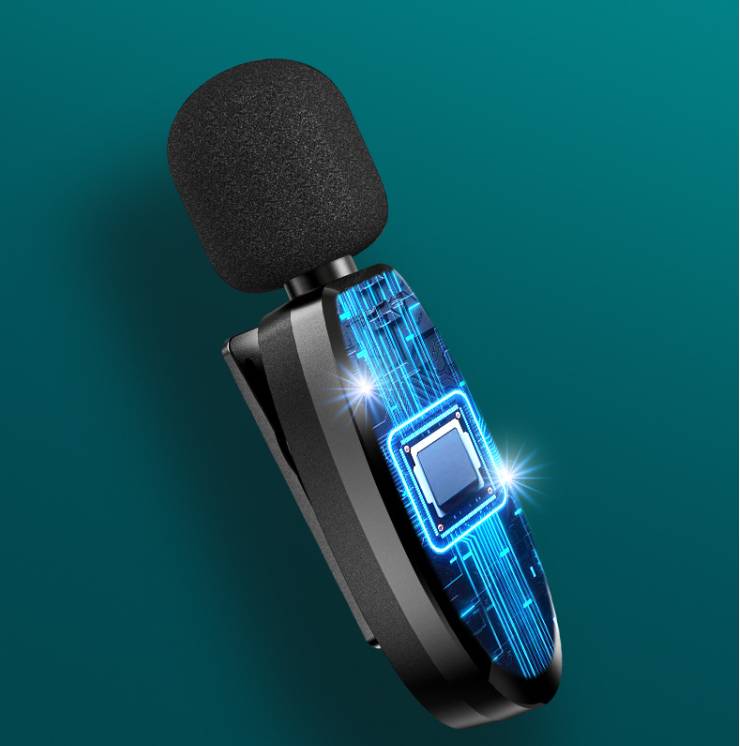 Kabelloses Lavalier-Mikrofon, Ansteckmikrofon für Aufnahmen, TikTok, Live-Stream