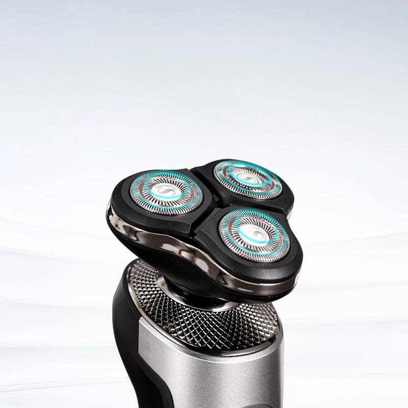 Elektrorasierer mit rotierender 3D-Rasierklinge Silver