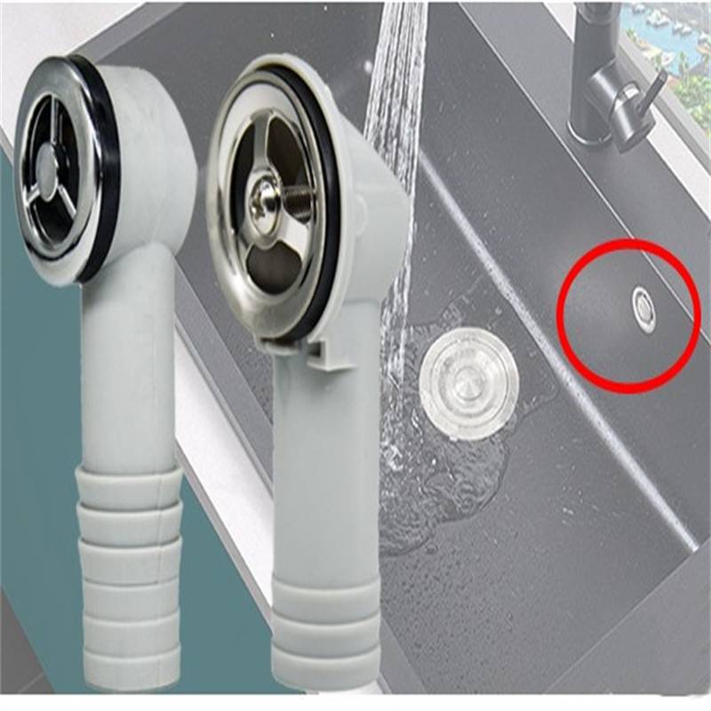 Überlaufkopf für Spülbecken Grey