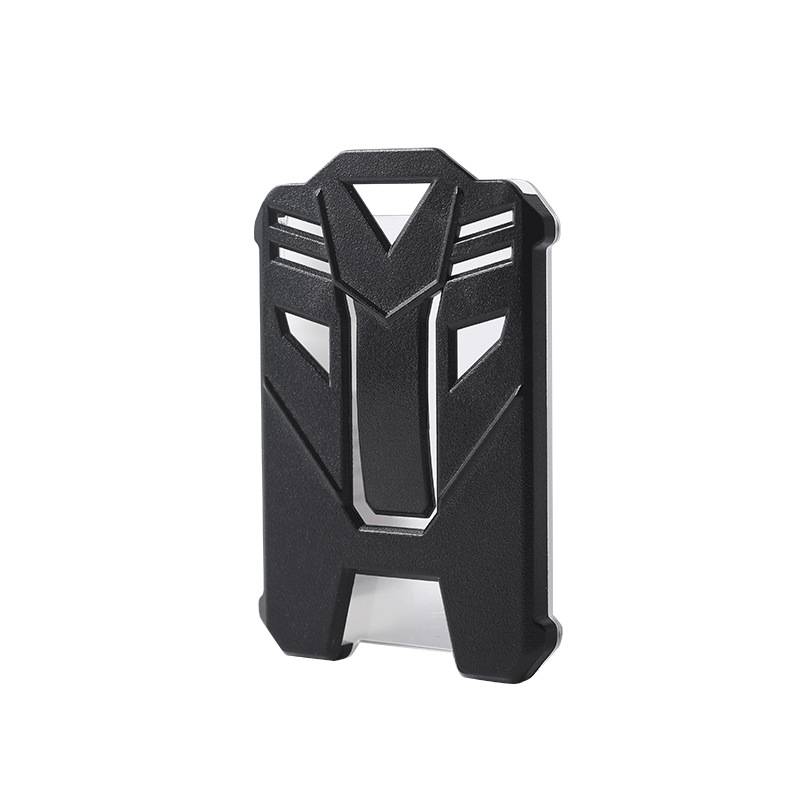 Ausziehbarer Jo-Jo-Kartenhalter für Zugangskarte, Ausweis Black