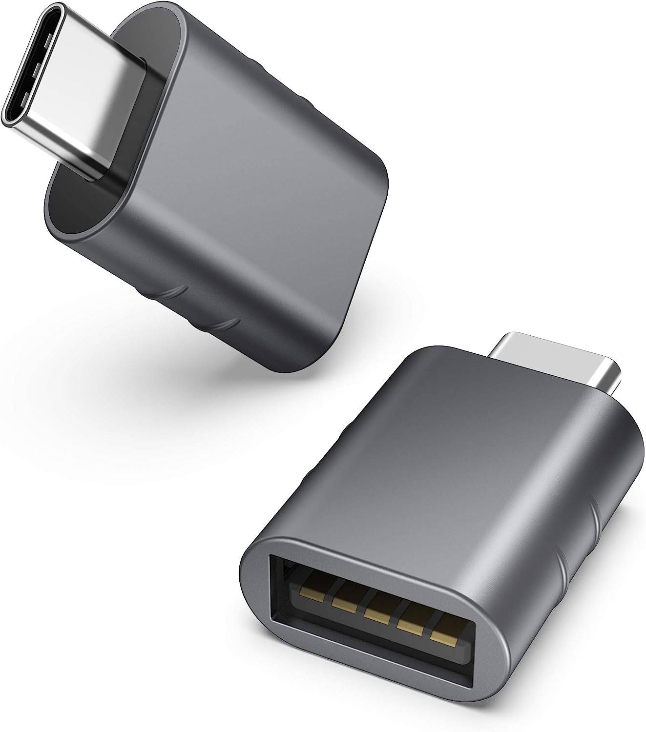 USB 3.2 zu USB-C OTG-Adapter 10 Gbit/s Grey