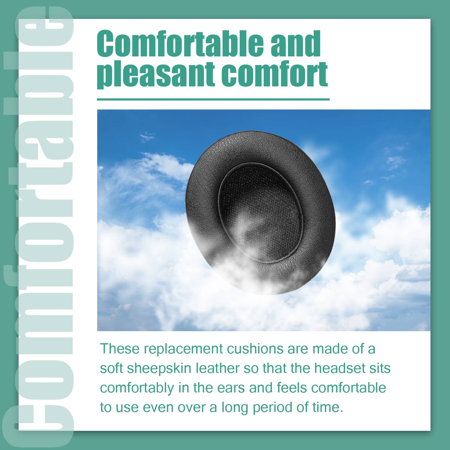 Ohrpolster für B&O Beoplay H95 Black