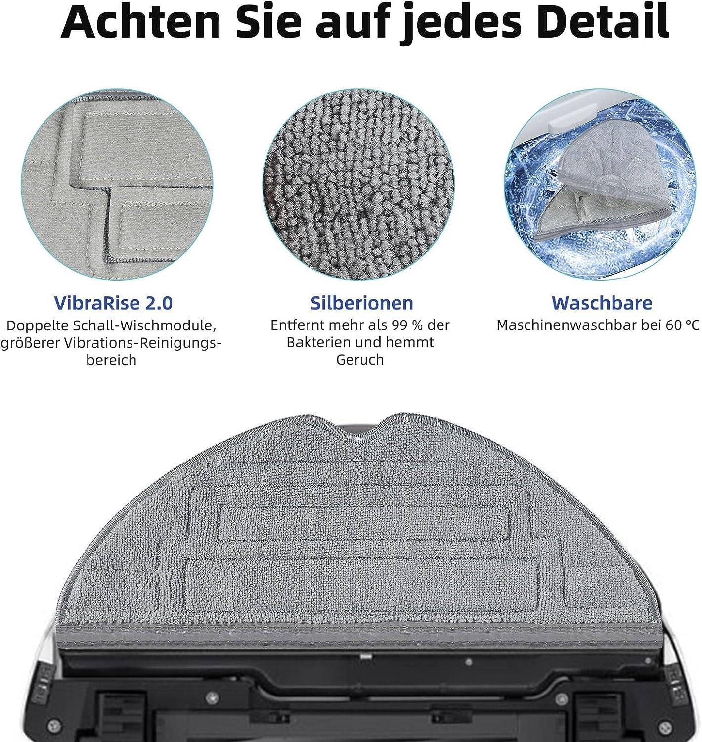 Zubehör für Staubsauger Xiaomi S8/S8+/S7 MaxV Ultra/S7 Pro Ultra, 17er-Pack