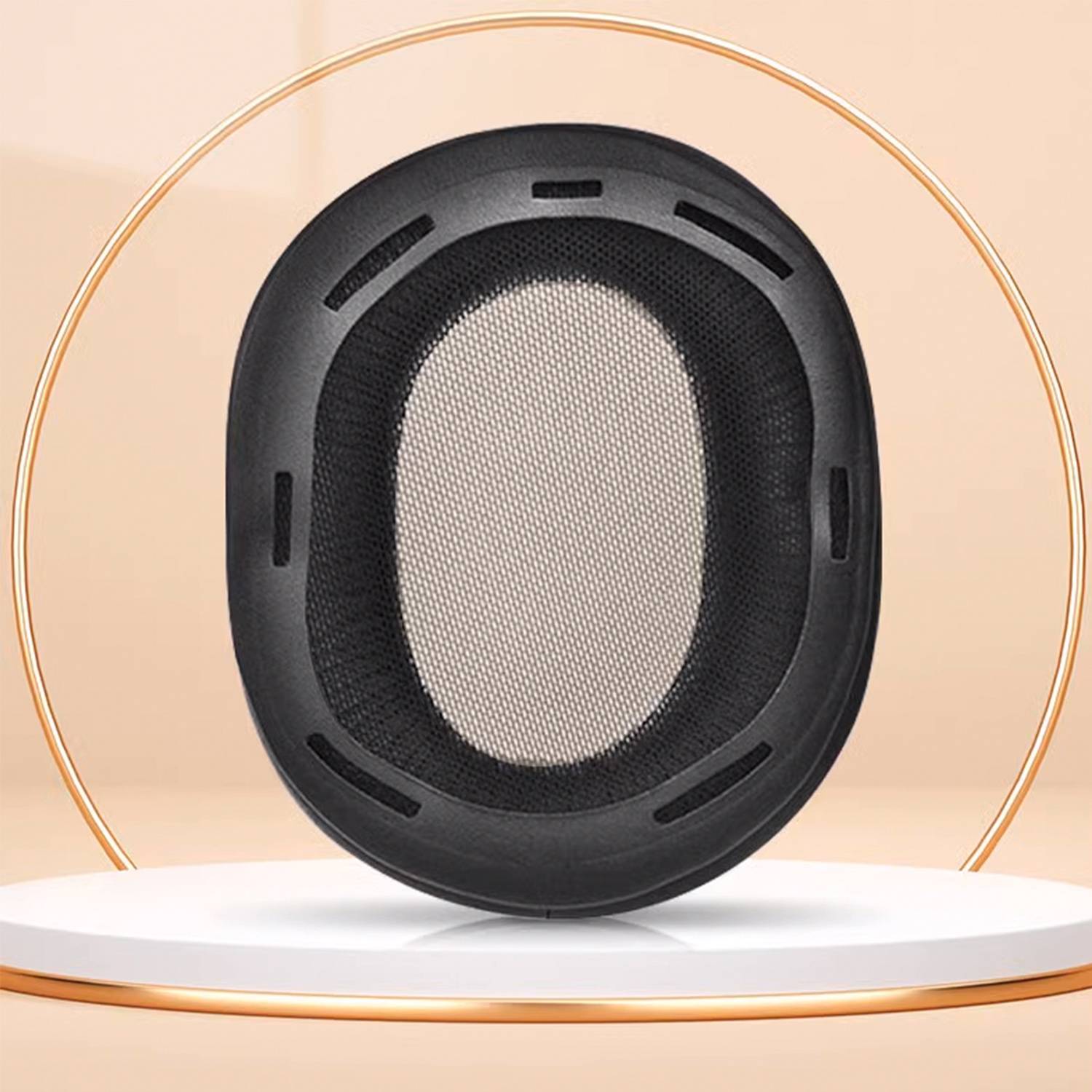 Ohrpolster aus Schaffell für SONY MDR-1ADAC/1ABT/1A1R/1RBT Black