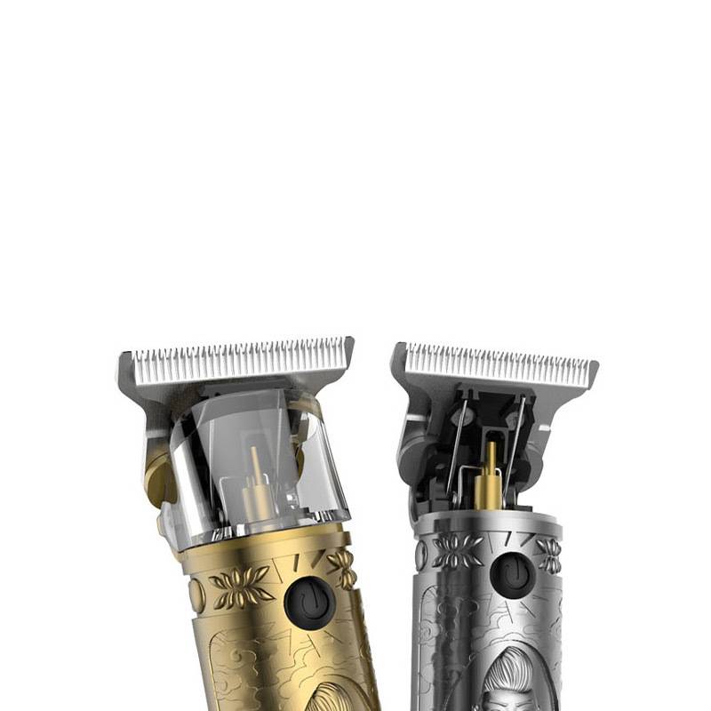 Elektrischer Haarschneider und Trimmer im stylischen Retro-Design Bronze