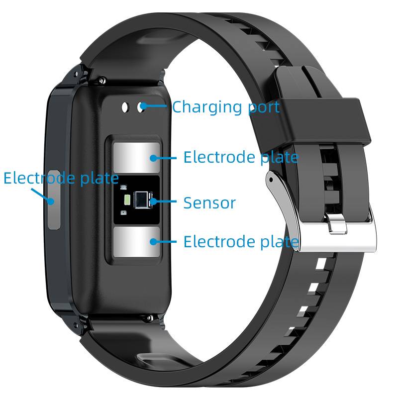 Smartwatch für Herren Damen, mit EKG/HRV, Herzfrequenz, Sportmodi, Puls, Blutsauerstoff, Blutdruck Pink