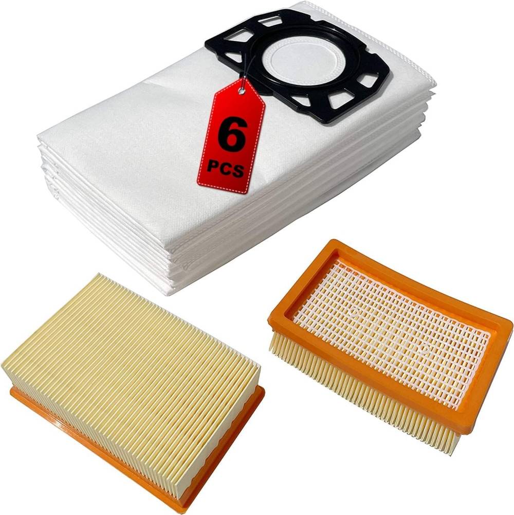 Staubbeutelfilter für Kärcher WD4 WD5 WD6p WD5p WD6p Premium MV4 MV5 MV6