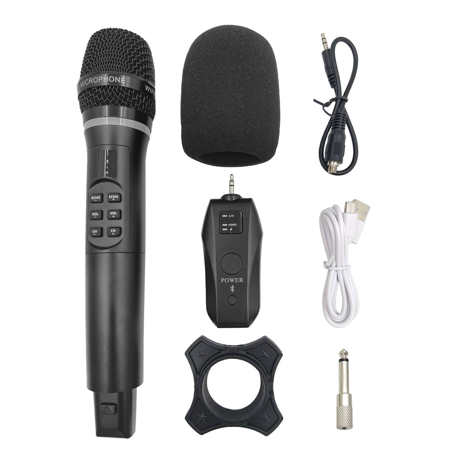 Drahtloses Mikrofon mit Empfänger