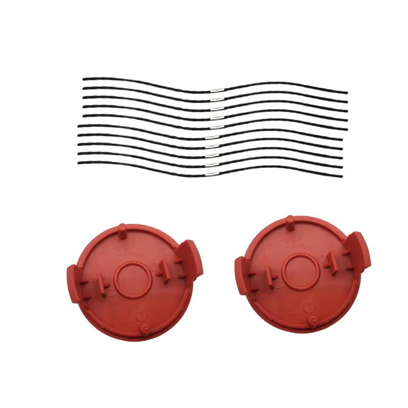 Trimmerdraht und Abdeckung für Bosch AFS 23-37 Rasentrimmer Red