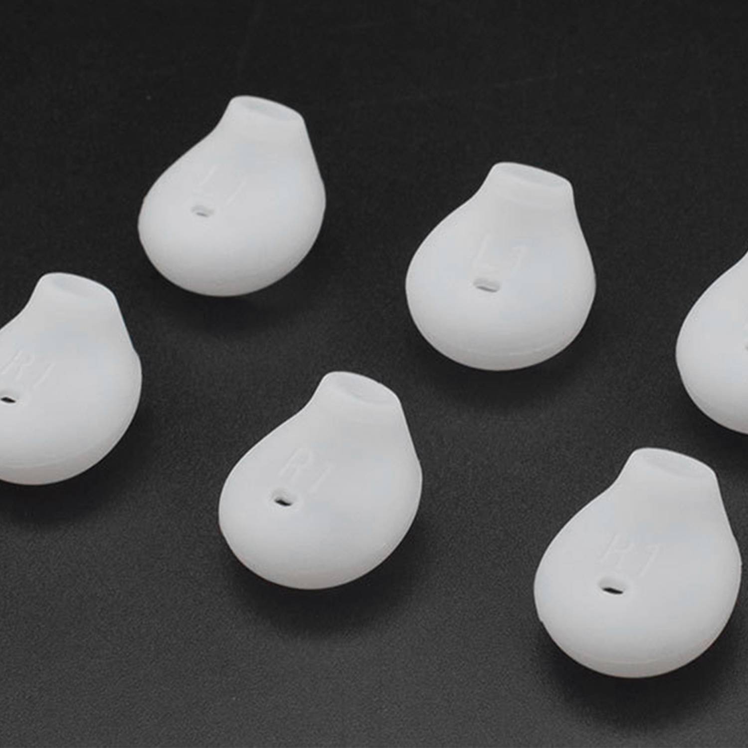 In-Ear-Silikon-Ohrhörerspitzenabdeckungen für Samsung Galaxy S6/S7, Note5/Note7 White