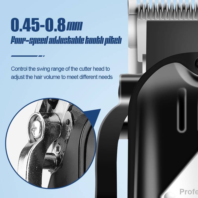 Professionelles Haarschneider-Bartschneider-Set Black