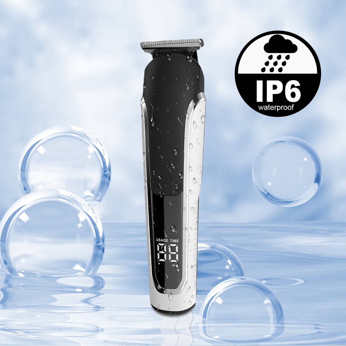 Haarschneidemaschinen und Trimmer mit Zubehör Black