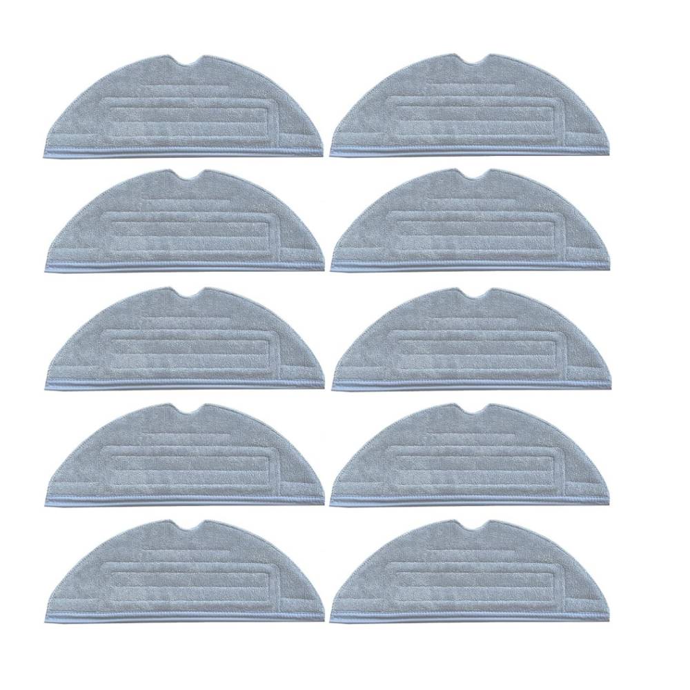 10er-Pack Wischtücher für Roborock S7/S7 Plus/S7 MaxV/S7 MaxV Ultra Grey