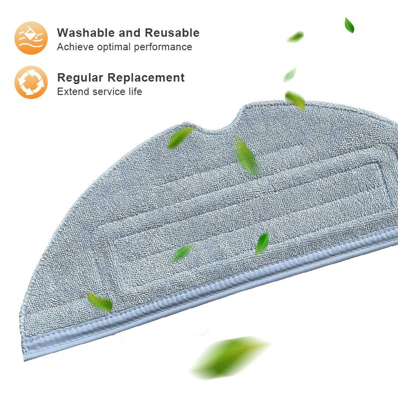 10er-Pack Wischtücher für Roborock S7/S7 Plus/S7 MaxV/S7 MaxV Ultra Grey