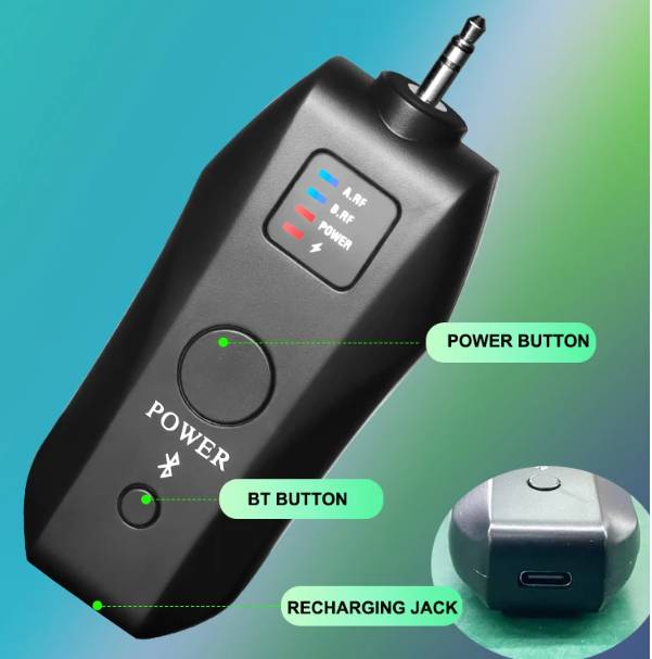 Kabelloses Mikrofon mit Empfänger – mit erstklassiger Klangqualität im 2er-Pack