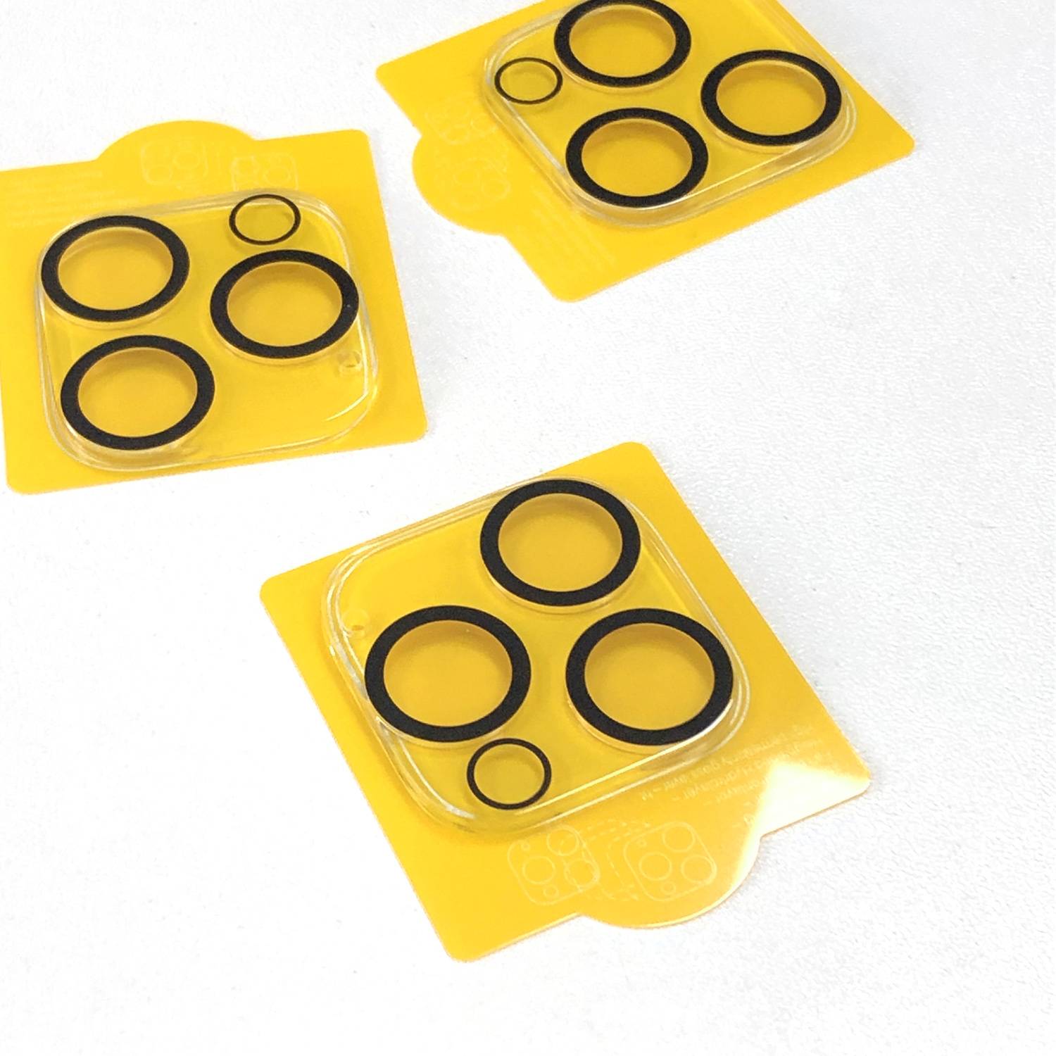 3er-Pack Kameraschutz aus gehärtetem Glas iPhone 15 Pro Max