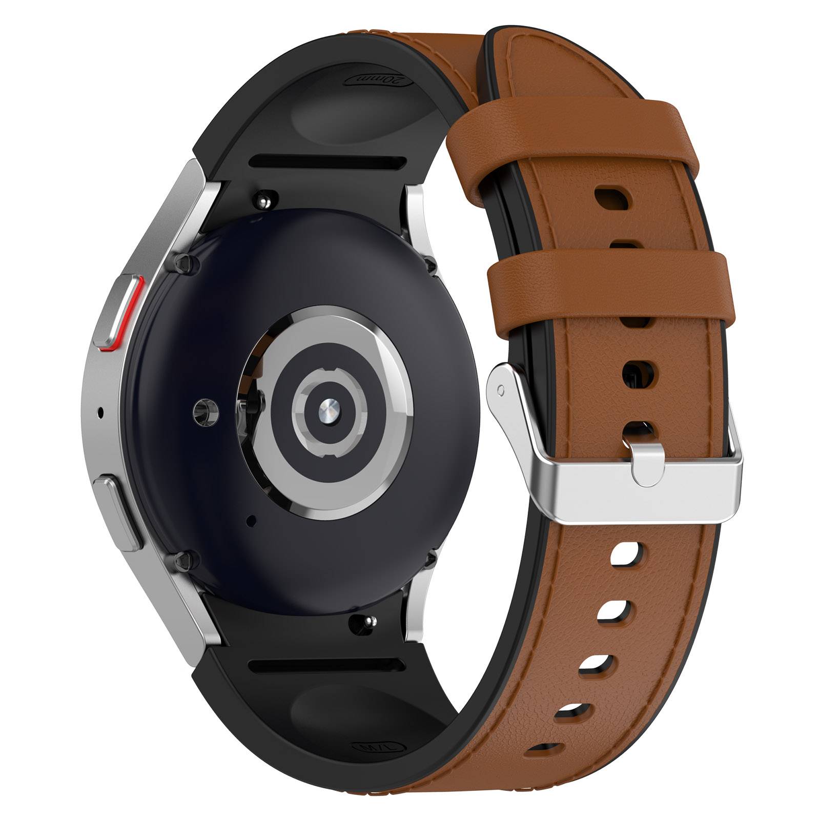 Silikon-Uhrenarmband für Samsung Galaxy Watch Brown S