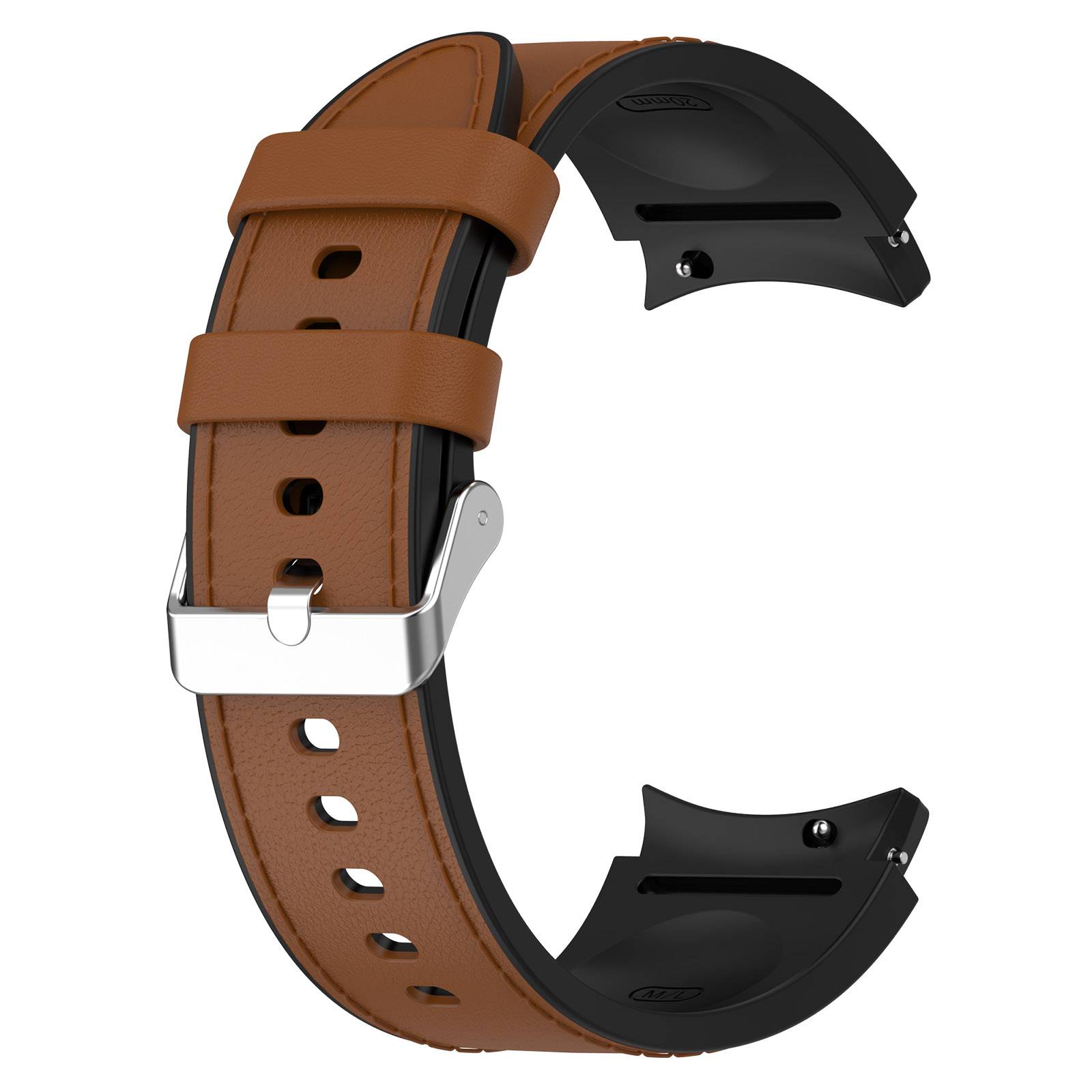 Silikon-Uhrenarmband für Samsung Galaxy Watch Brown S