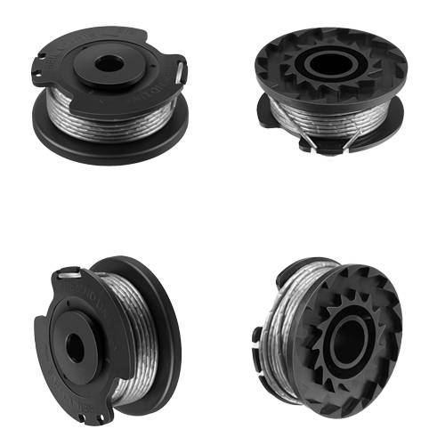 Ersatz-Spulenfaden und Abdeckungsset für Rasentrimmer von Bosch 4 Spulen