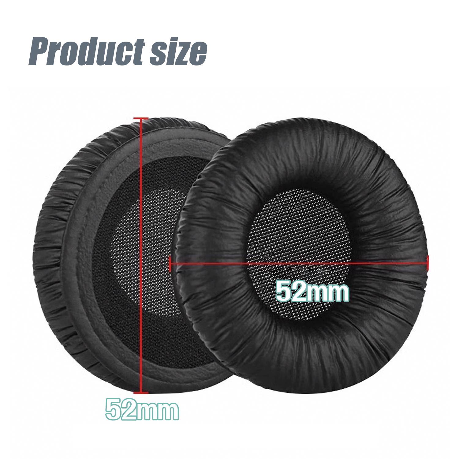 Ohrpolster und Bügelpolster für Kopfhörer Sennheiser PX100/200/100-II Black