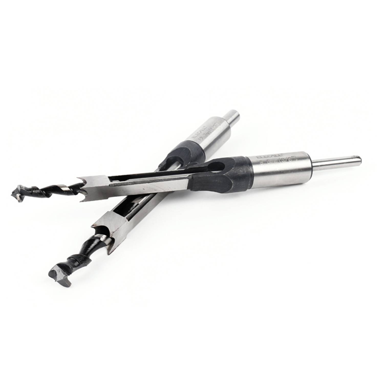 4-teiliges Vierkantlochbohrer-Set für die Holzbearbeitung Silver