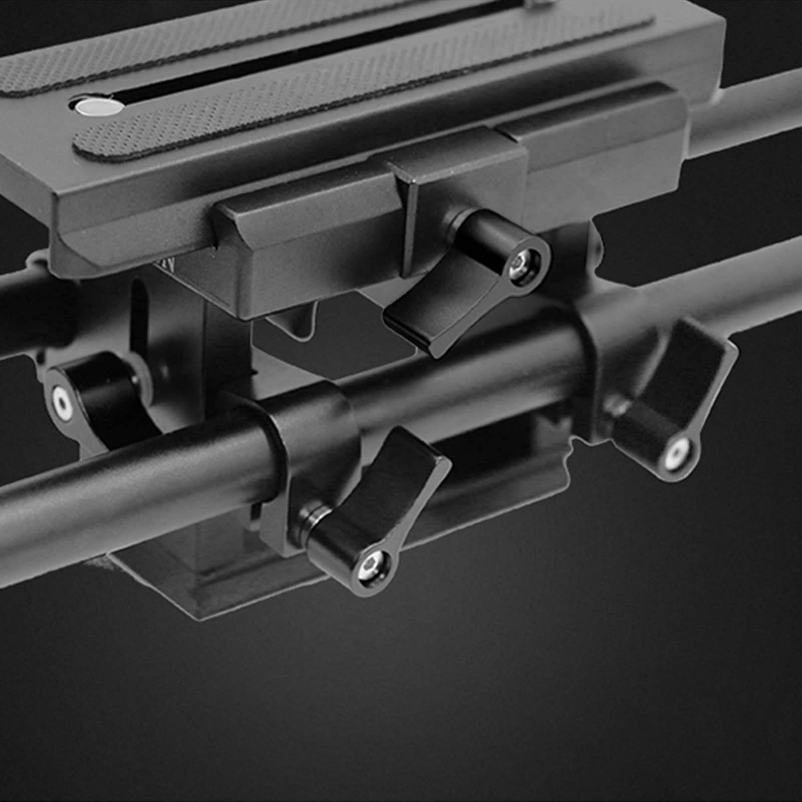 M4 verstellbarer L-Typ handfester Verriegelungsgriff-Schraubknopf Black 20 mm