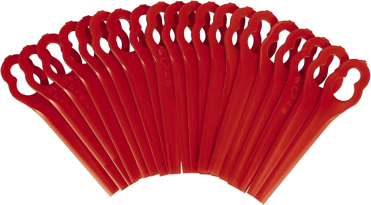 20er-Pack Trimmermesser für GARDENA Rasentrimmer Red