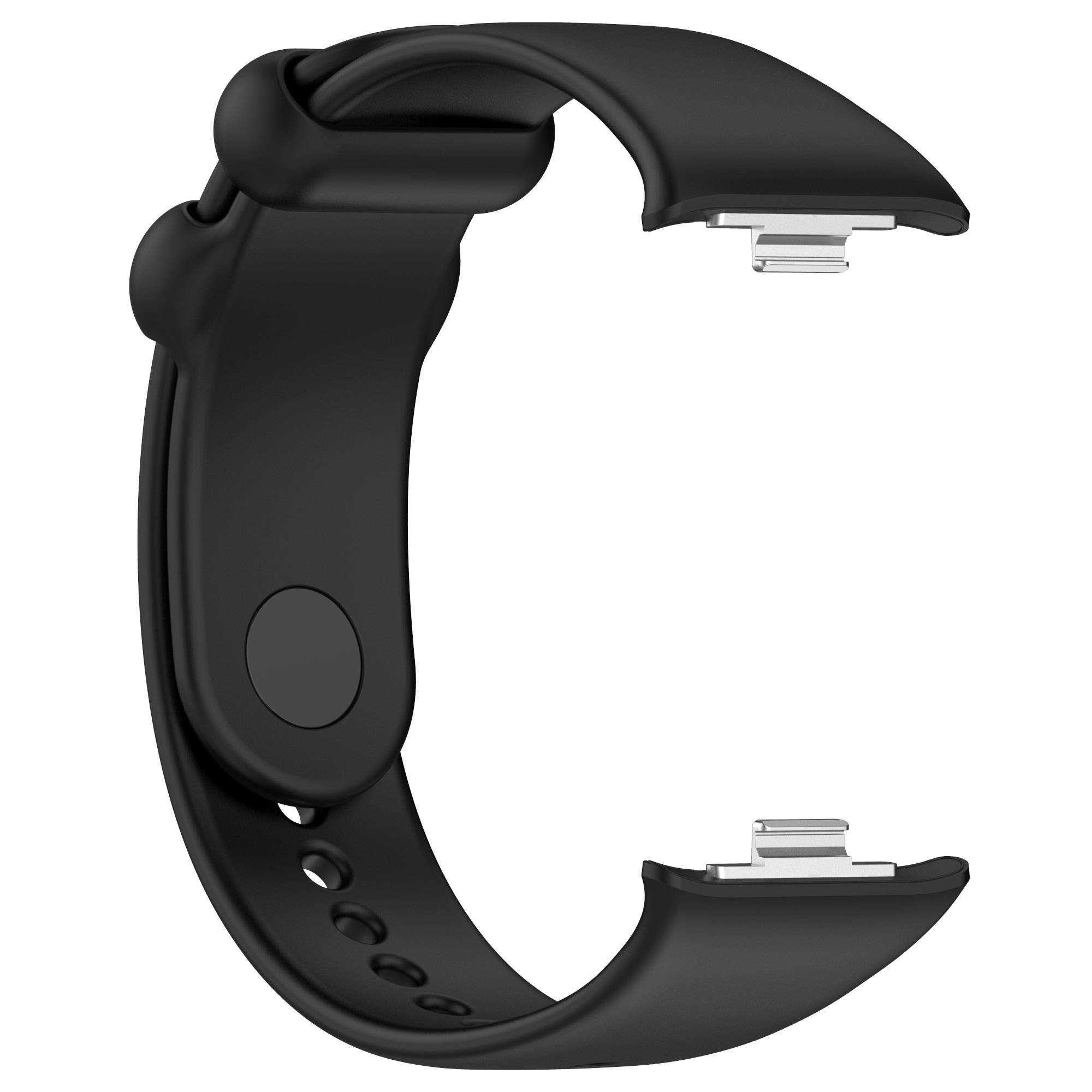 Silikon-Uhrenarmband für Xiaomi Band 8 Pro Black