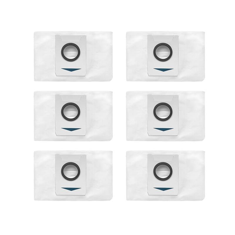 Staubsaugerbeutel für Ecovacs X1/X1S Pro/T10/T10S Pro/T20 Pro/T20 Max, 6er-Pack