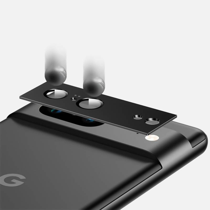 Kameraobjektivschutz für Google Pixel 8 Pro Silver