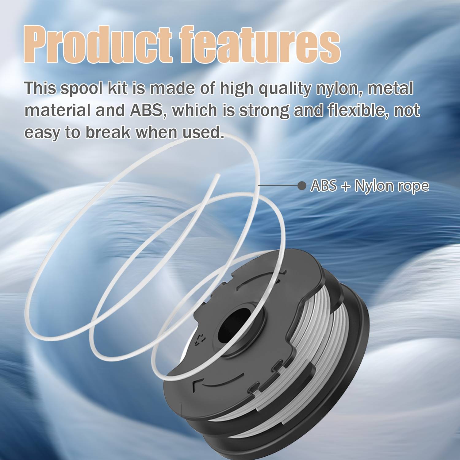 Trimmerspule mit Trimmerfaden Parkside Rasentrimmer PRTA 20-Li A1-IAN 311046