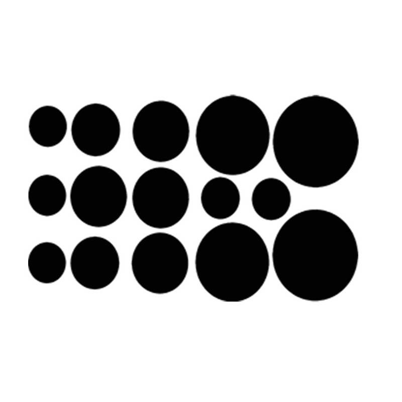 Selbstklebende wasserdichte Reparaturflicken für Kleidung Black