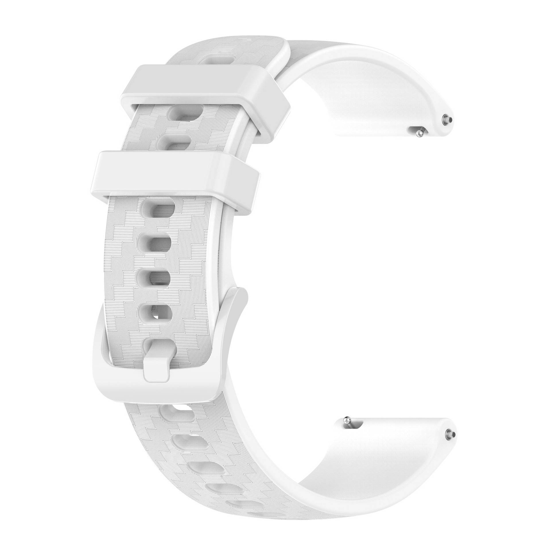 Armband für Garmin Vivoactive 4 / Venu White 20 mm