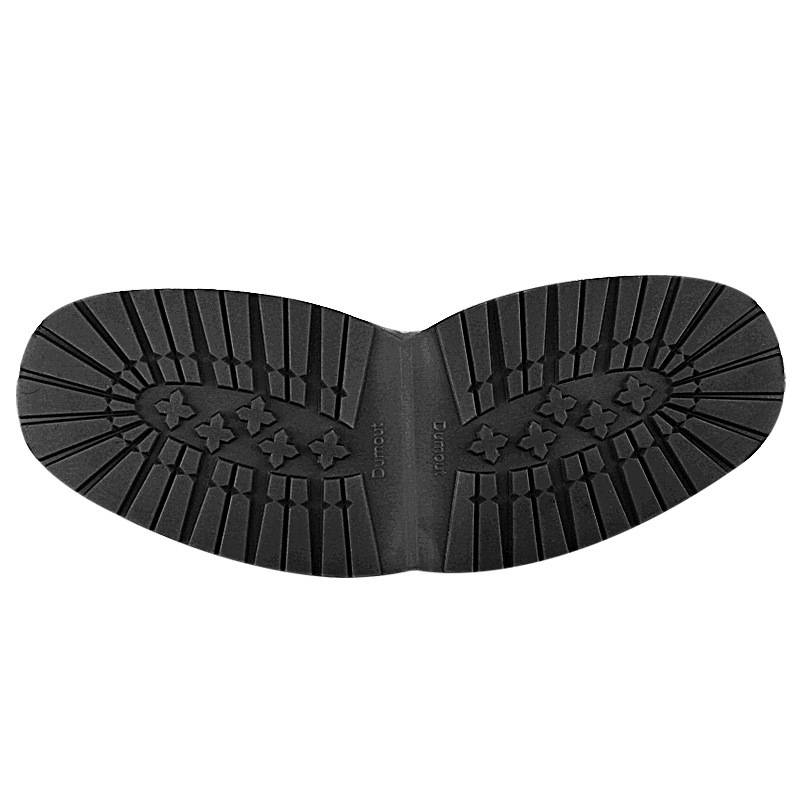 Ersatz-Vordersohle aus Gummi - Schuhsohlen zur Reparatur Black