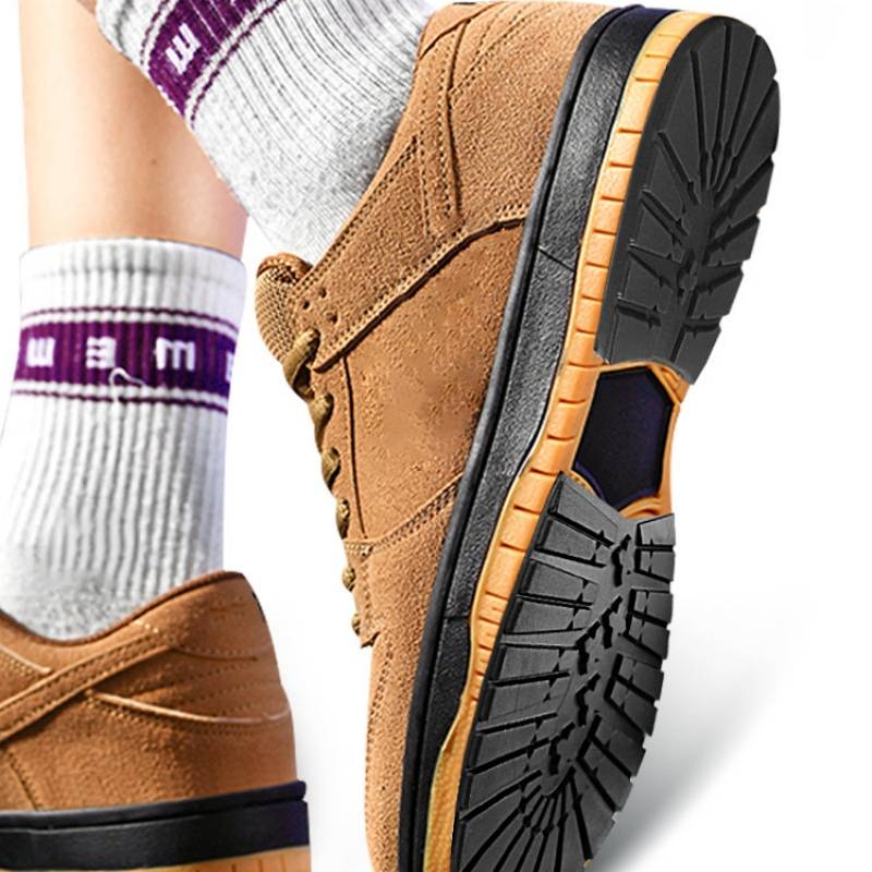 Ersatz-Vordersohle aus Gummi - Schuhsohlen zur Reparatur Black