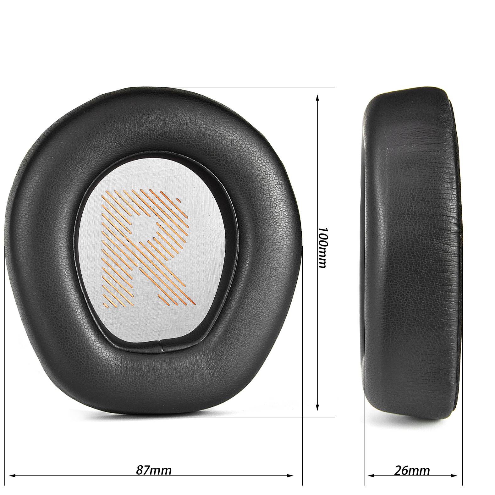 Ersatz-Ohrpolster für JBL Quantum Black