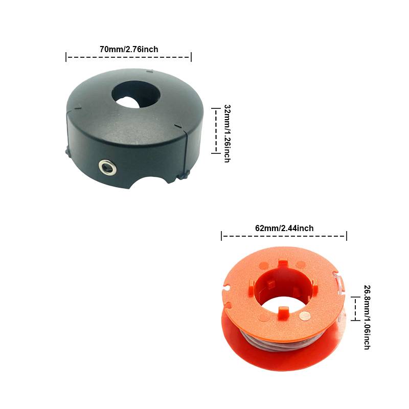 Trimmerdrahtspule für Bosch Rasentrimmer Art 23/26/30 Combitrim MultiColor