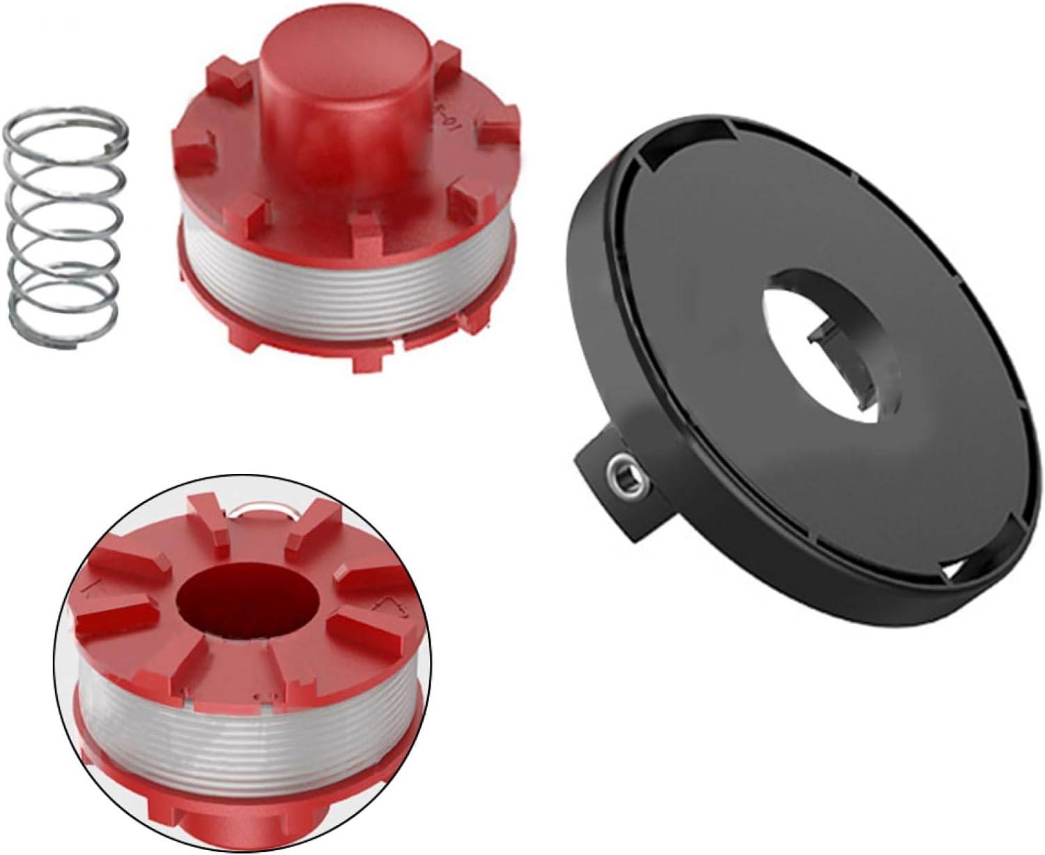 Trimmerspule mit Trimmerdraht für Einhell CE-CT 36/30 LI E SOLO, AGILLO 36/255 BL