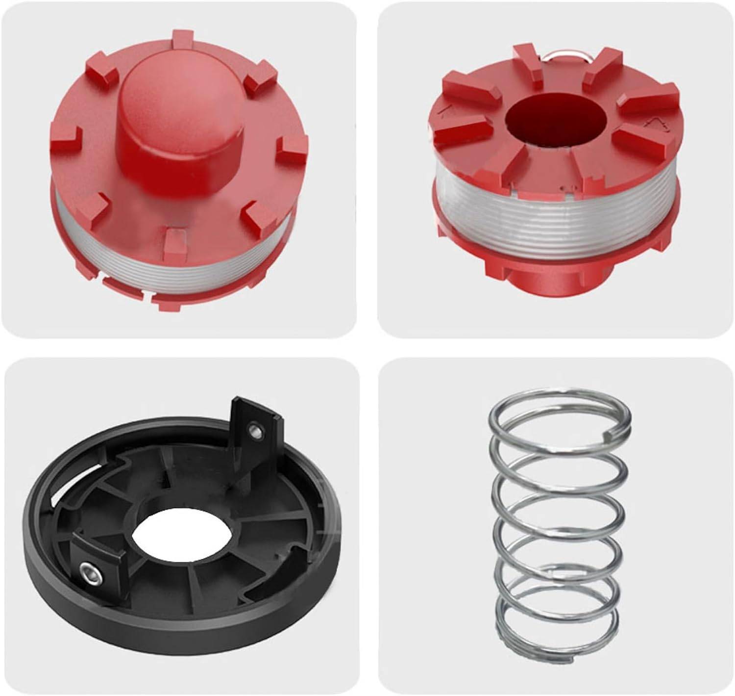 Trimmerspule mit Trimmerdraht für Einhell CE-CT 36/30 LI E SOLO, AGILLO 36/255 BL