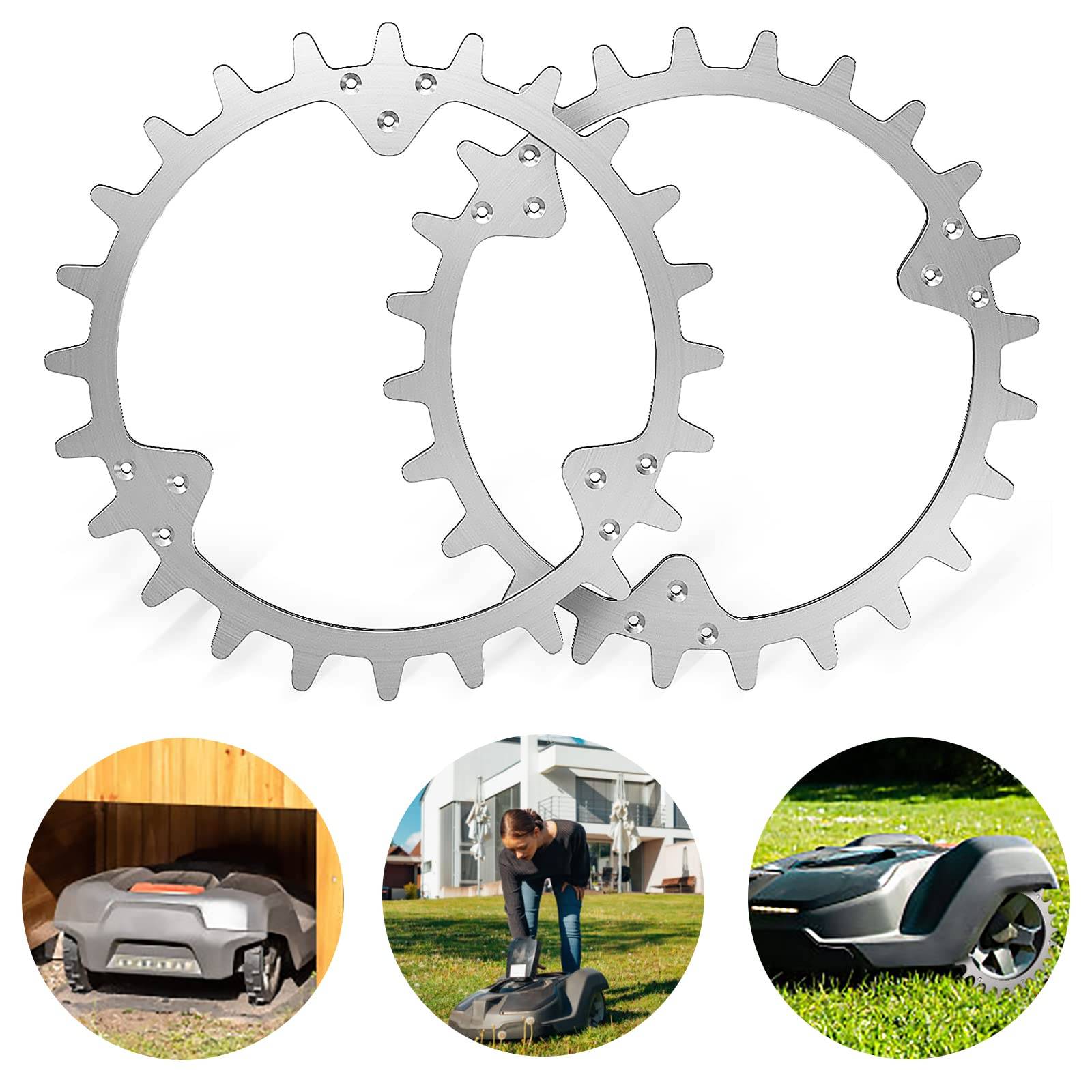 Geländeräder für Huskvarna Automower 330/420/430X/435X/440/435X AWD/450X/550