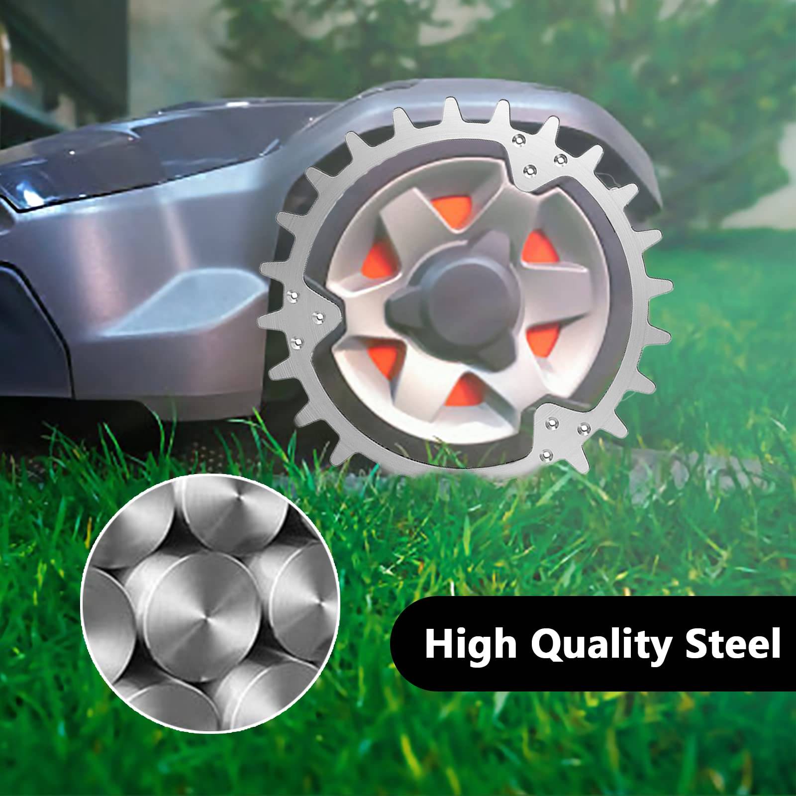 Geländeräder für Huskvarna Automower 330/420/430X/435X/440/435X AWD/450X/550