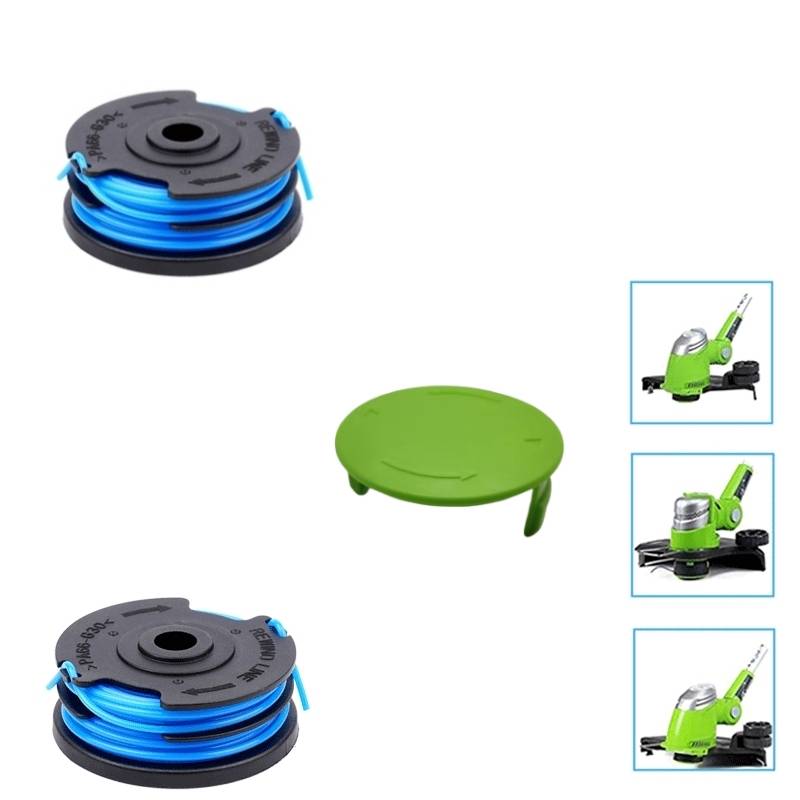 Trimmerspule für Greenworks G40LT/G40LTK2/G40LTK2x/2101507/2101507UA MultiColor