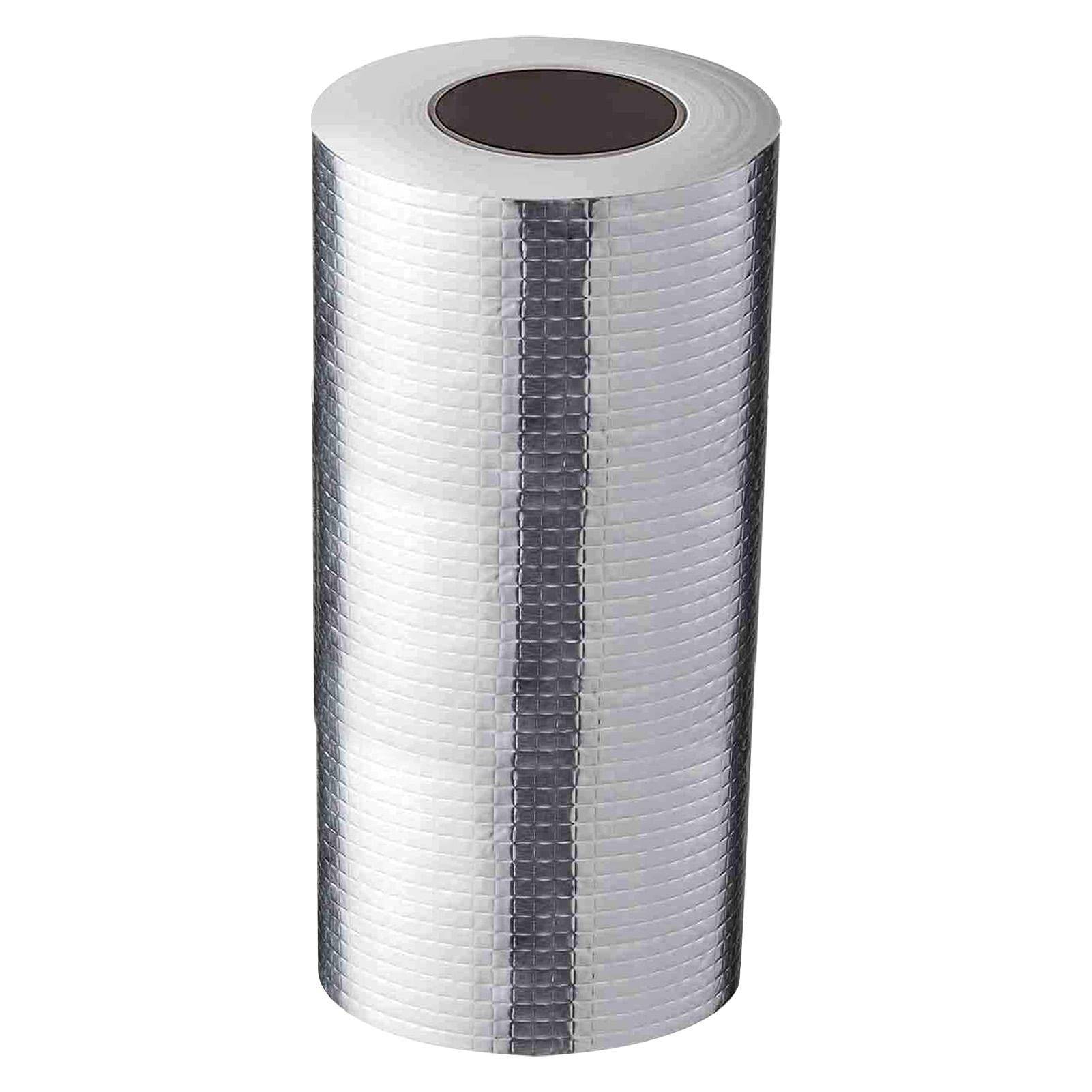 Wasserdichtes Butylband, Aluminiumfolienband mit starkem Butylkautschuk Silver