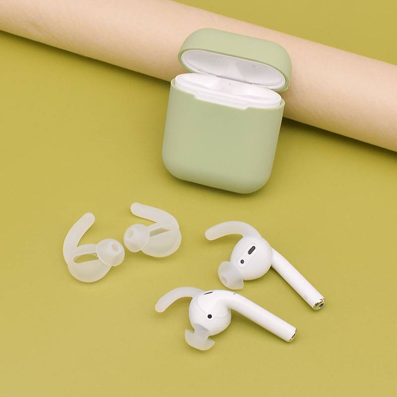 Ohrbügel-Ohrstöpsel zur besseren Befestigung von AirPods/AirPods 2 Transparent