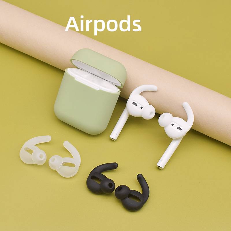 Ohrbügel-Ohrstöpsel zur besseren Befestigung von AirPods/AirPods 2 Transparent